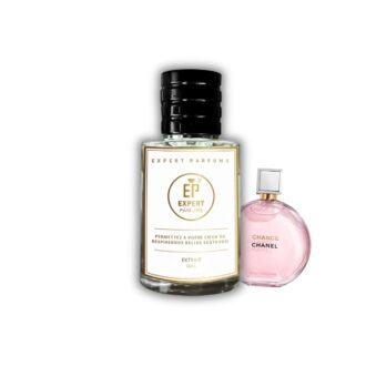 Flacon rond Chanel Chance EDP - Parfum Femme notes Poivre Rose Jasmin Patchouli