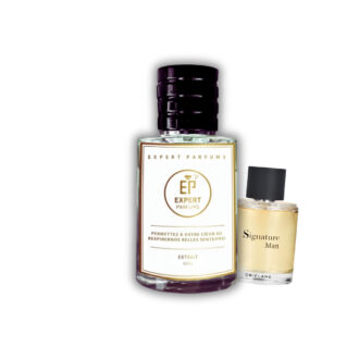 Flacon Oriflame Signature Parfum Homme - notes Poire Noix de Muscade Bois de Gaïac