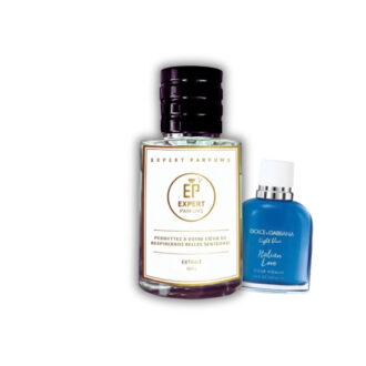 Flacon Light Blue Homme Italian Love - Parfum Homme notes Pamplemousse Vétiver Patchouli