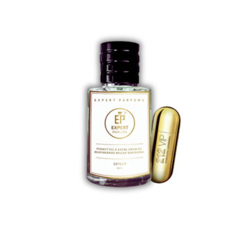 Flacon 212 VIP Carolina Herrera Homme gold métallique - notes Vodka Fruit de la Passion Ambre